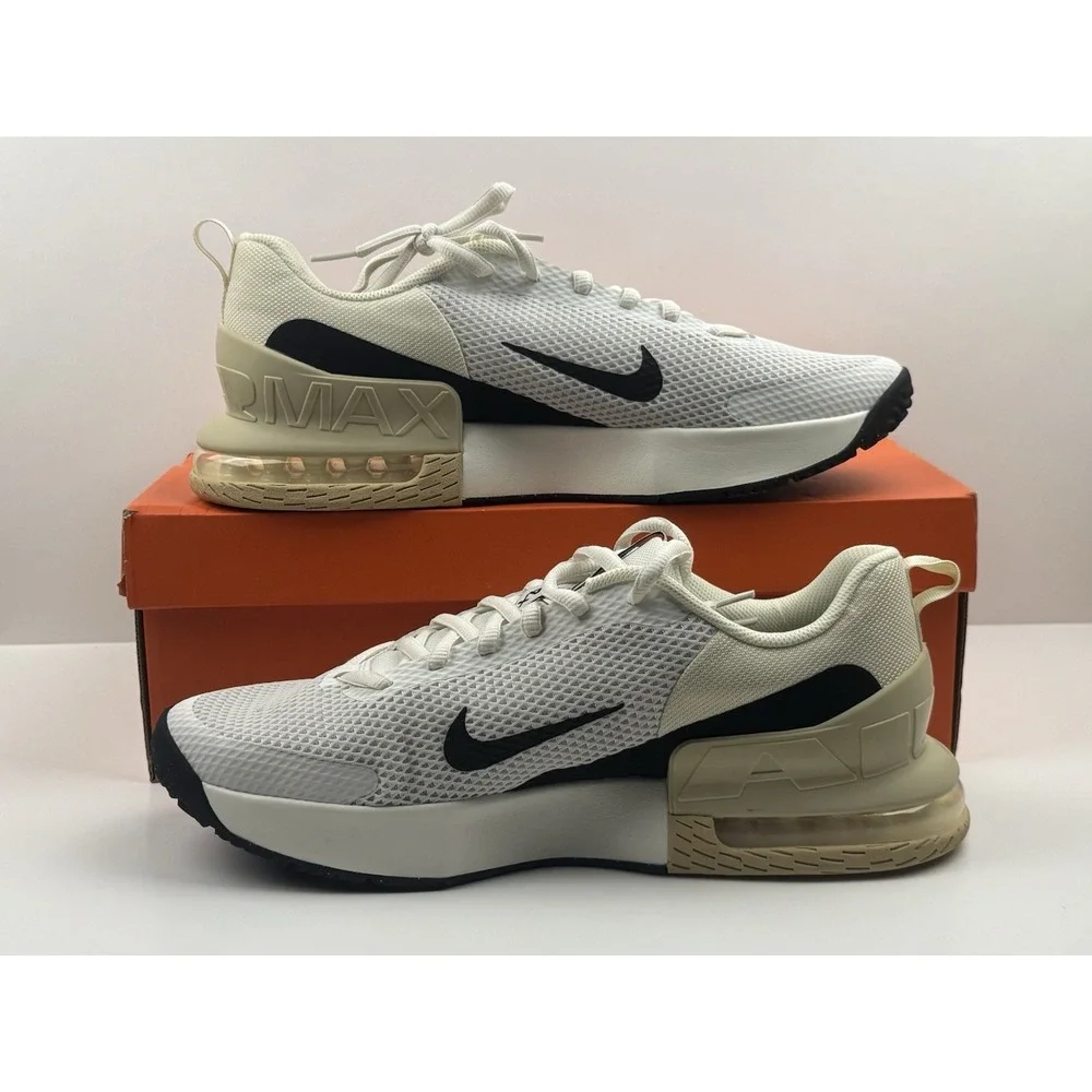 Nike Air Max Alpha Trainer 6 Sneakers Men's Size 10‎ Sail/Black FQ1833-100